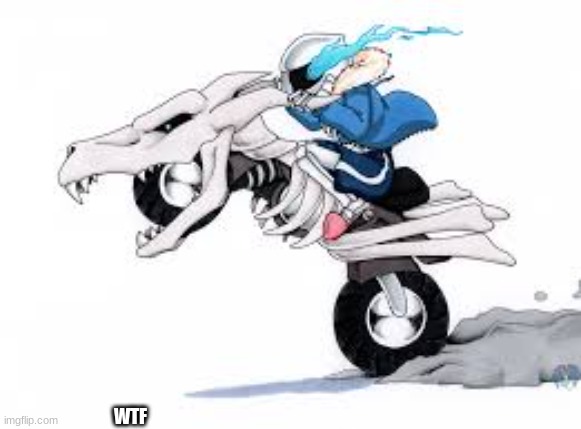 gaster-blaster master caster | WTF | made w/ Imgflip meme maker
