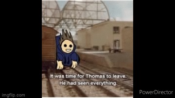 tom (thomas) the train Blank Meme Template