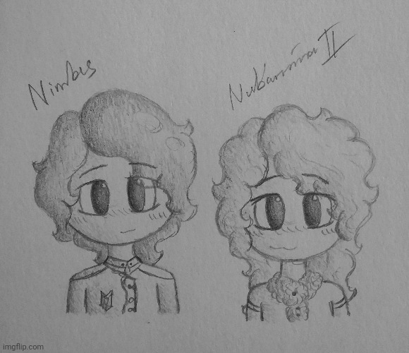 These two smol beans are Dust and Nublada's two children :3 | image tagged in princevince64,nublada,dust,cute,dust is yyt45rblxs oc | made w/ Imgflip meme maker