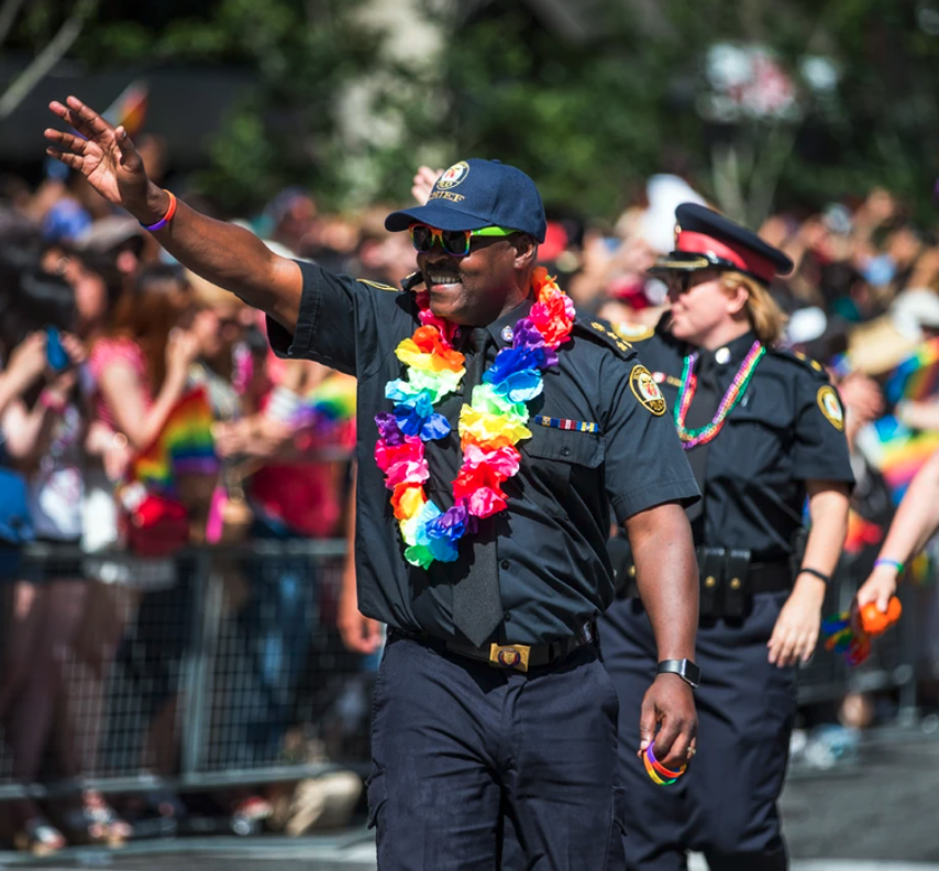 pride police Blank Meme Template