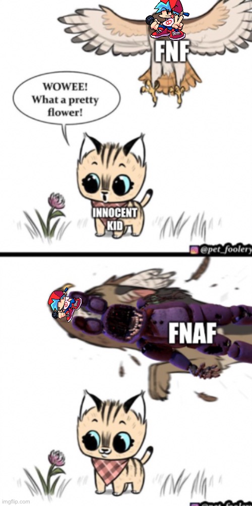 Fnaf is stronger than fnf | image tagged in fnaf,fnaf2,fnf | made w/ Imgflip meme maker