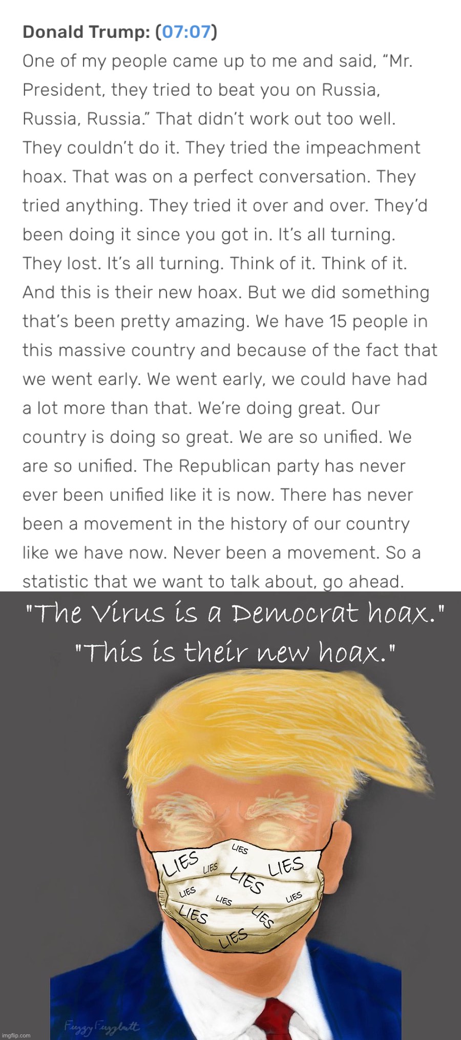 RE-CRINGE!! | image tagged in donald trump their new hoax,trump this is their new hoax | made w/ Imgflip meme maker