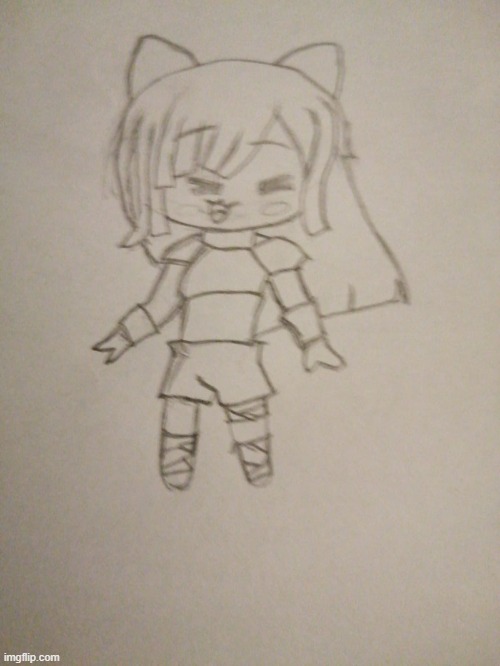 Mia (My mom said she is scary =_=) | made w/ Imgflip meme maker