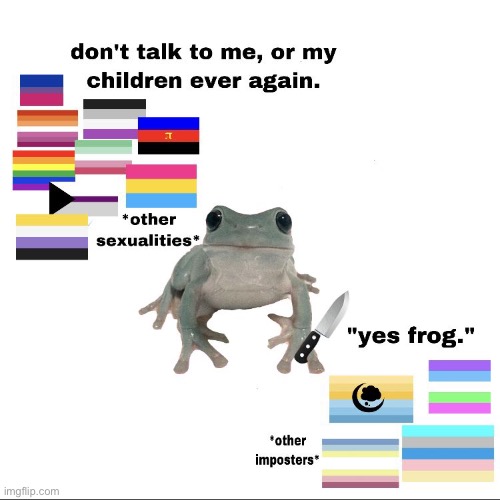 The Frog will protect us from pedos, animesexuals, ect. Thank you Frog. | made w/ Imgflip meme maker