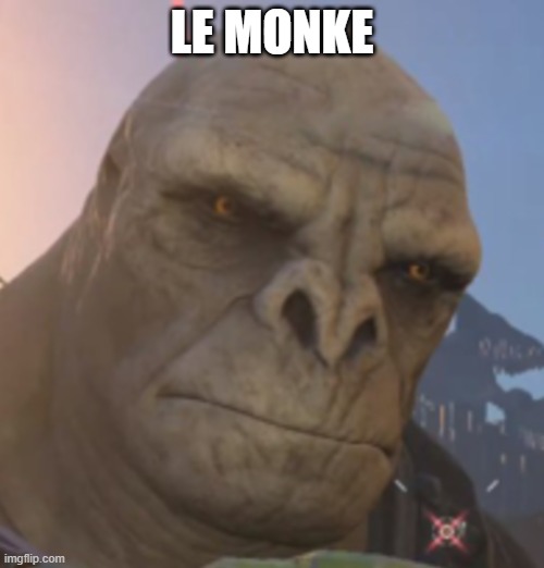 Craig | LE MONKE | image tagged in craig | made w/ Imgflip meme maker
