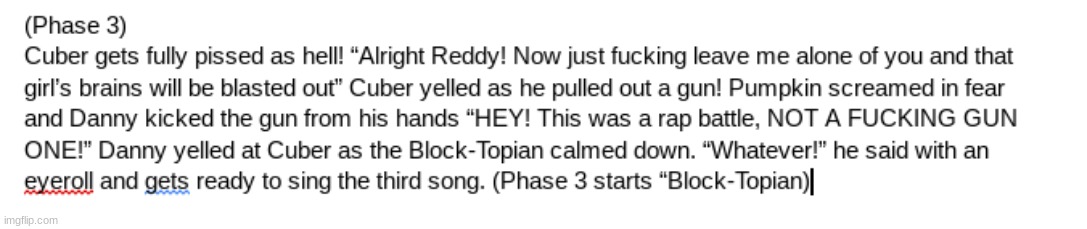 Friday Night Cubin Part 3 (Part 4 and Epilogue in progress) | made w/ Imgflip meme maker