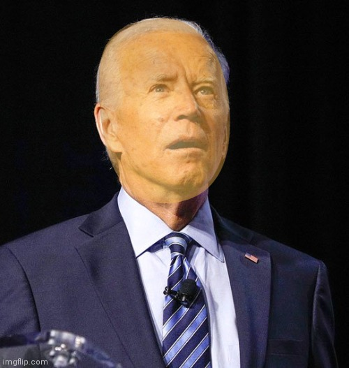 Joe Biden transforming into potato 50% Blank Meme Template