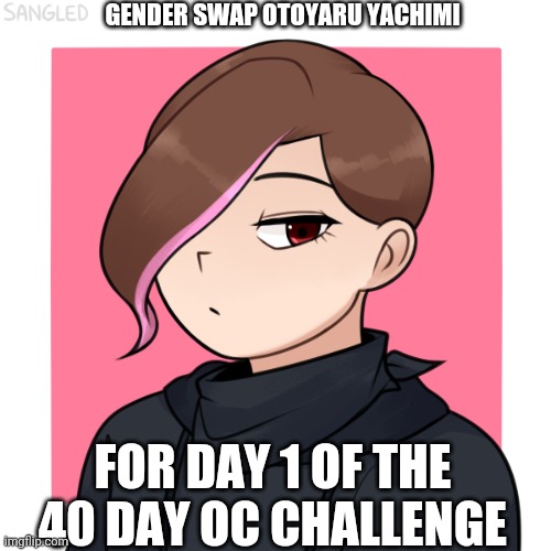 Gender swap otoyaru yachimi by whatifqwertywasu |  GENDER SWAP OTOYARU YACHIMI; FOR DAY 1 OF THE 40 DAY OC CHALLENGE | image tagged in gender swap otoyaru yachimi by whatifqwertywasu | made w/ Imgflip meme maker