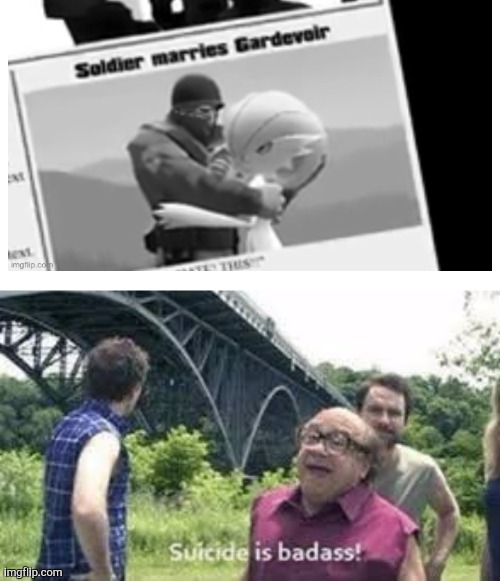 suicide is badass | image tagged in suicide is badass | made w/ Imgflip meme maker