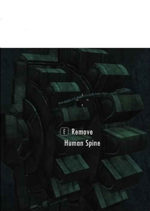 High Quality remove human spine Blank Meme Template