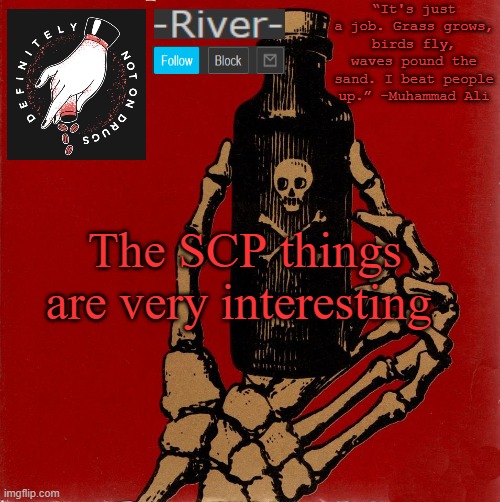 The SCP things are very interesting | made w/ Imgflip meme maker