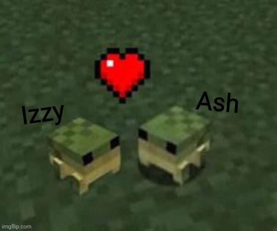 Ash; Izzy | made w/ Imgflip meme maker