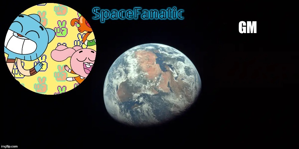 SpaceFanatic's announcement template | GM | image tagged in spacefanatic's announcement template | made w/ Imgflip meme maker