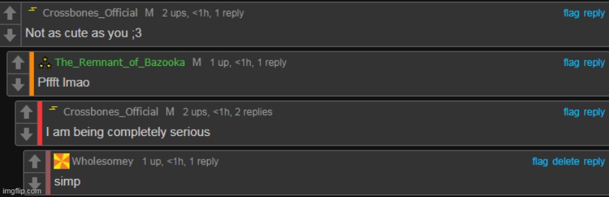 simp | made w/ Imgflip meme maker