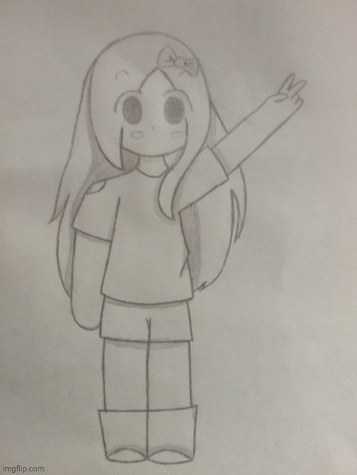 Chibi Aria drawing | made w/ Imgflip meme maker