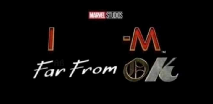 High Quality Marvel Studios I'm far from OK Blank Meme Template