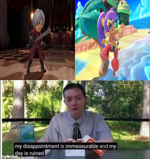 my dreams are crushed once again :( | image tagged in my dissapointment is immeasurable and my day is ruined,super smash bros | made w/ Imgflip meme maker