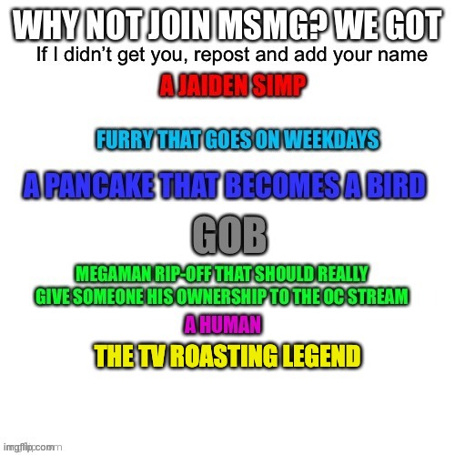 THE TV ROASTING LEGEND | made w/ Imgflip meme maker
