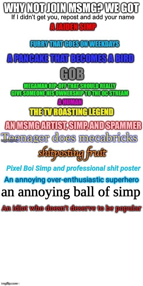 An idiot who doesn't deserve to be popular | made w/ Imgflip meme maker