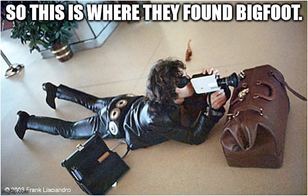 Jim Morrison 15 | SO THIS IS WHERE THEY FOUND BIGFOOT. | image tagged in jim morrison 15 | made w/ Imgflip meme maker