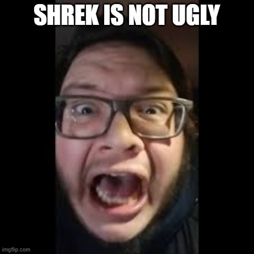 STOP. POSTING. ABOUT AMONG US | SHREK IS NOT UGLY | image tagged in stop posting about among us | made w/ Imgflip meme maker