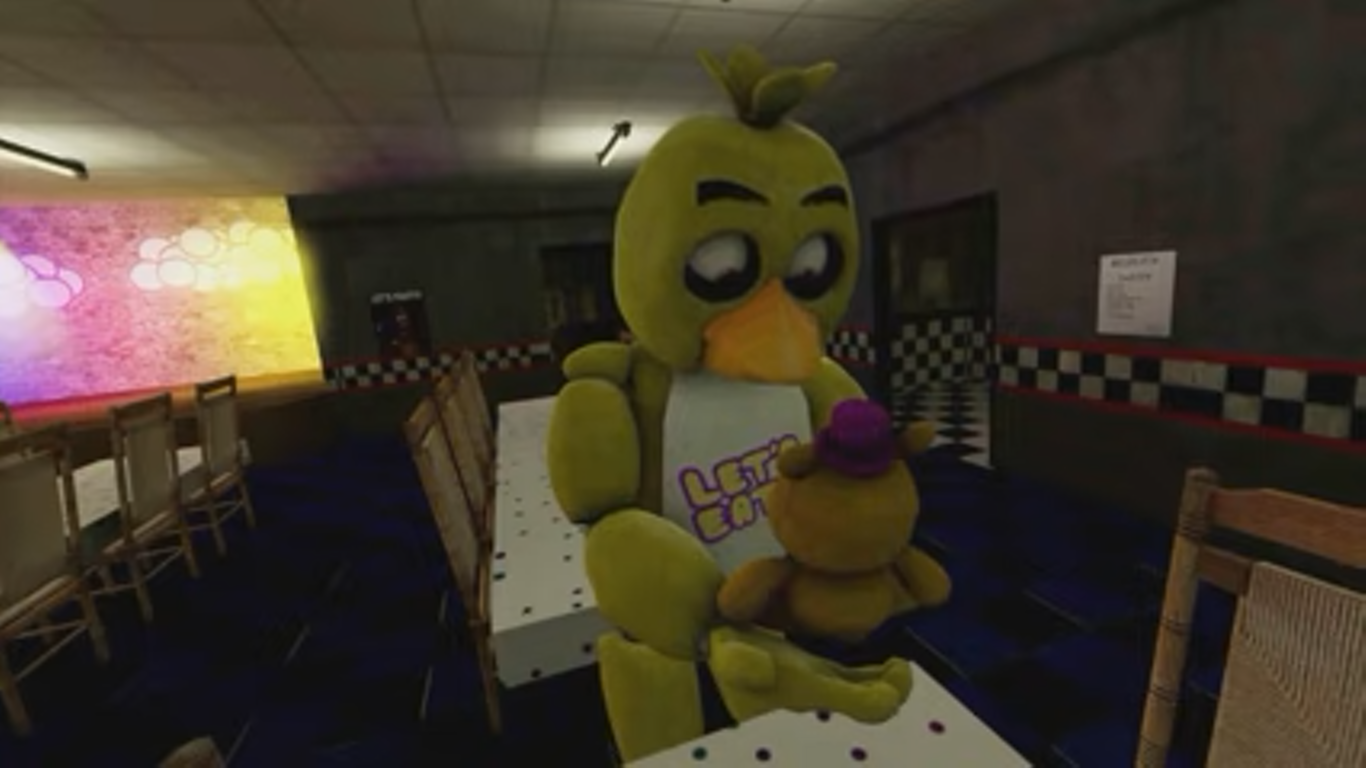 interrested chica Blank Meme Template