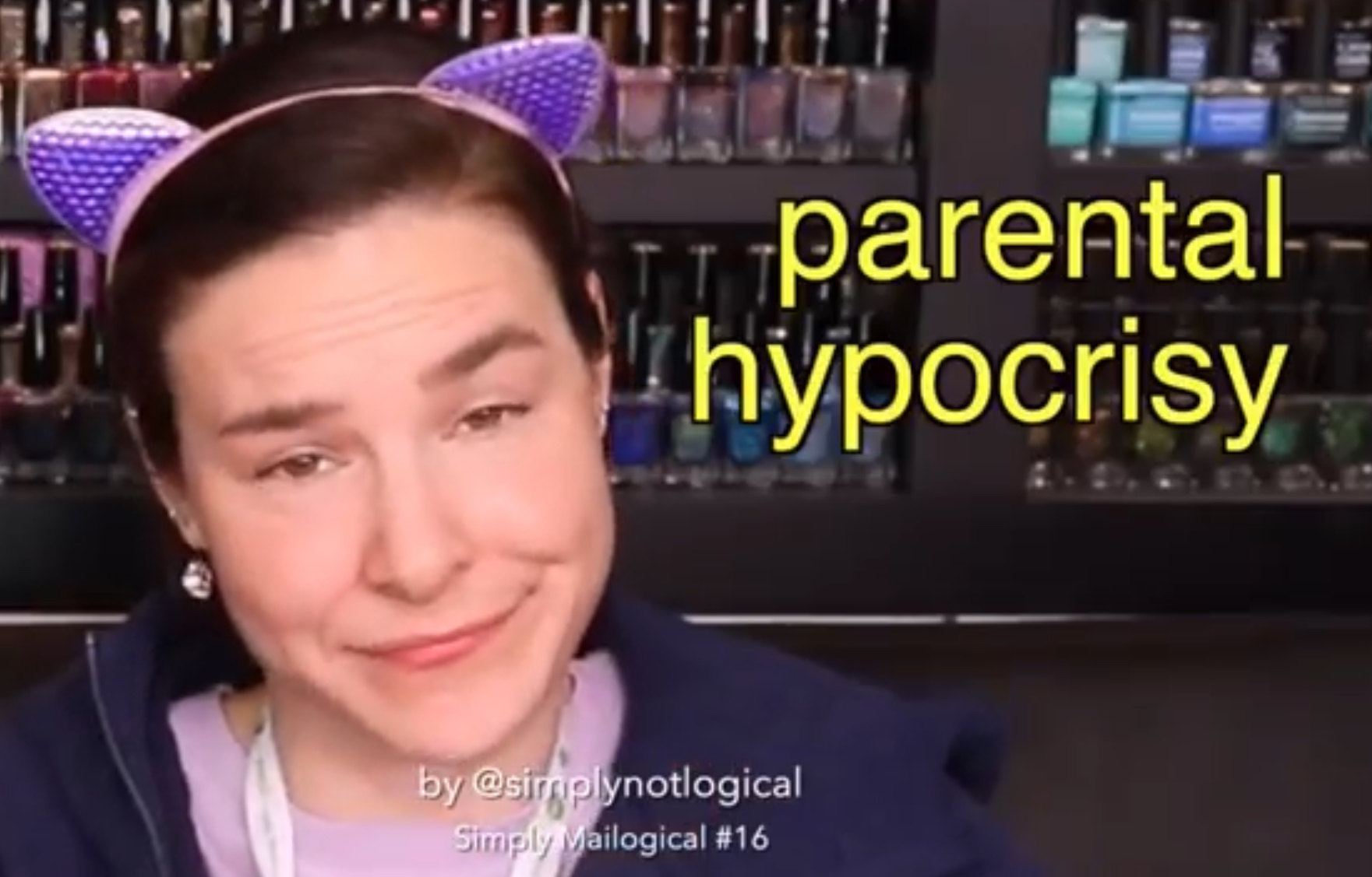 Parental Hypocrisy Blank Meme Template