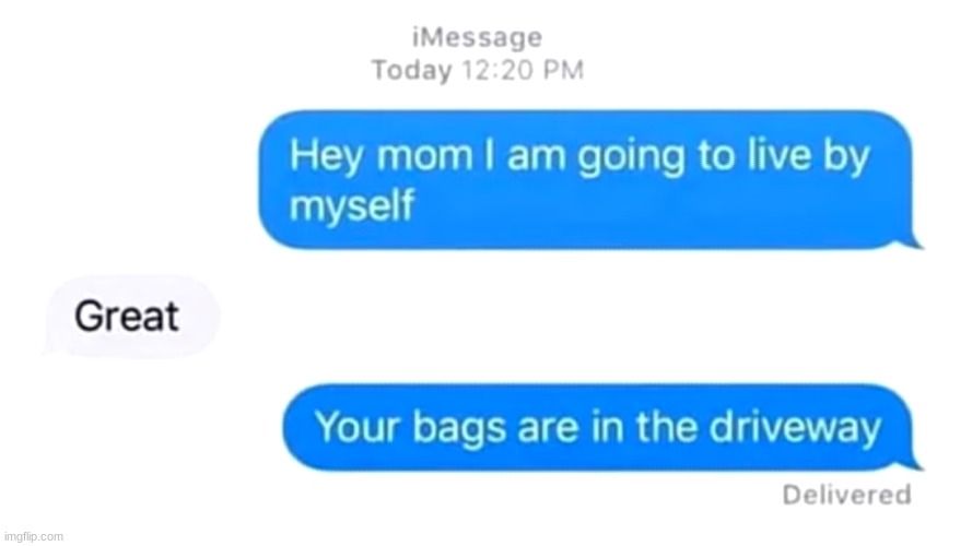 my brother just texted mother and sent this to me | made w/ Imgflip meme maker