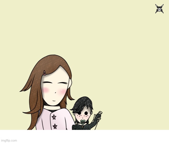 A drawing I found in my IBSpaint X gallery that I didn’t post | made w/ Imgflip meme maker
