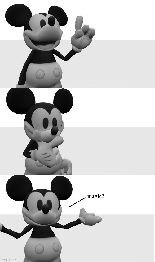 fnati suicide mouse magic? | image tagged in fnati suicide mouse magic | made w/ Imgflip meme maker