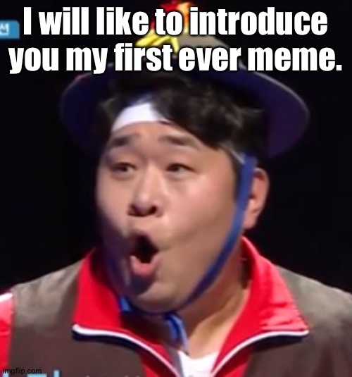https://imgflip.com/i/3zes35 | I will like to introduce you my first ever meme. | image tagged in pogging seyoon higher quality | made w/ Imgflip meme maker