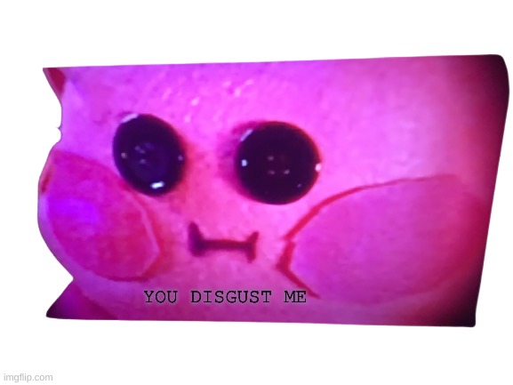 You disgust me | image tagged in you disgust me | made w/ Imgflip meme maker