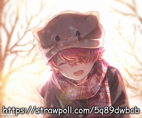https://strawpoll.com/5q89dwbcb | made w/ Imgflip meme maker