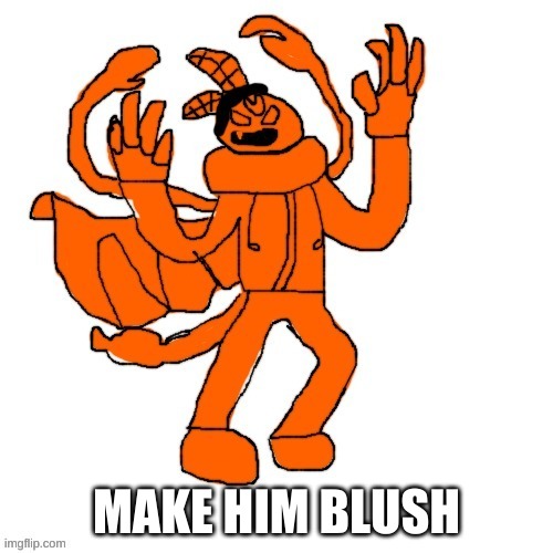 Ubercharged Carlos | MAKE HIM BLUSH | image tagged in ubercharged carlos | made w/ Imgflip meme maker