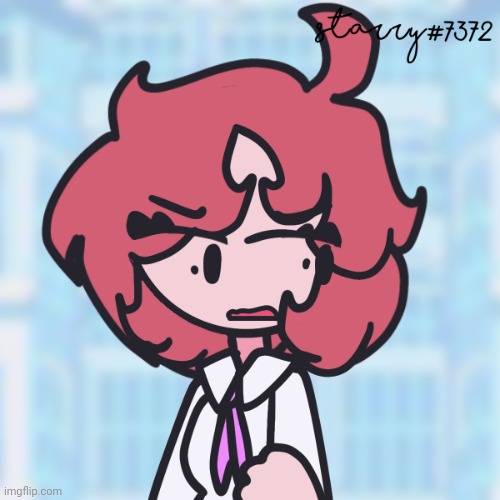 Made my OC in Picrew again cuz yes | made w/ Imgflip meme maker