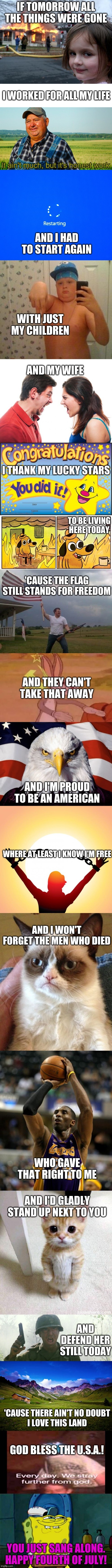Marking the end of the Fourth. | made w/ Imgflip meme maker