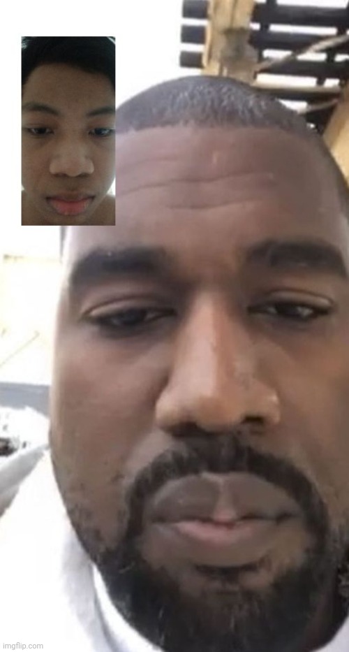 facetiming with kanye | made w/ Imgflip meme maker