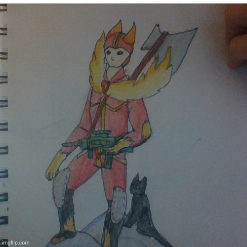 rando warrior idk | image tagged in drawing | made w/ Imgflip meme maker