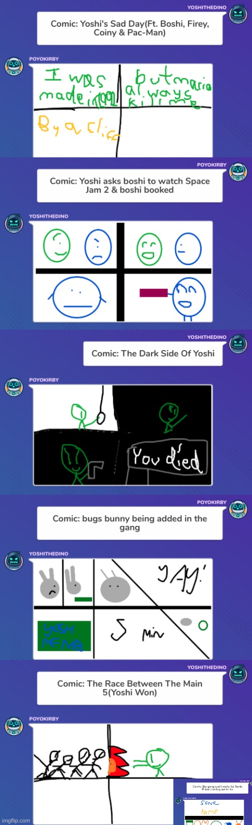 Yoshi & Kirby's COllection Pt. 1 | made w/ Imgflip meme maker