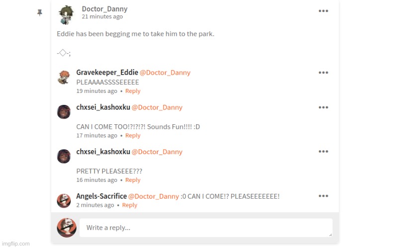 LMFAO Danny finna be taking a bunch of teenagers with him- | made w/ Imgflip meme maker