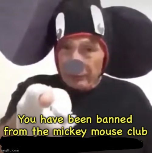 Don T Question About My Name Or You Will Be Banned From The Mickey