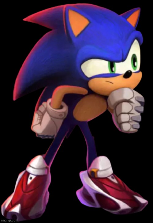 Sonic thinks (transparent) | image tagged in sonic thinks transparent | made w/ Imgflip meme maker
