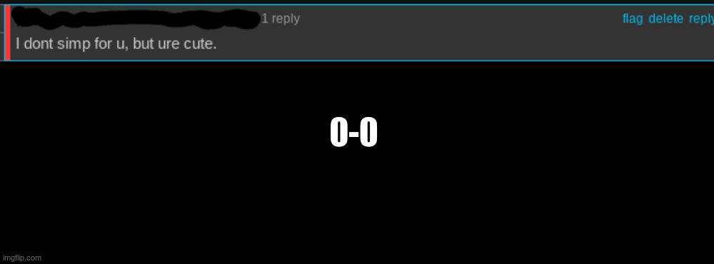 I- | 0-0 | image tagged in memes,blank transparent square | made w/ Imgflip meme maker