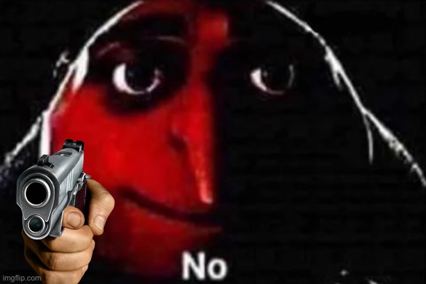 No gru meme | image tagged in no gru meme | made w/ Imgflip meme maker