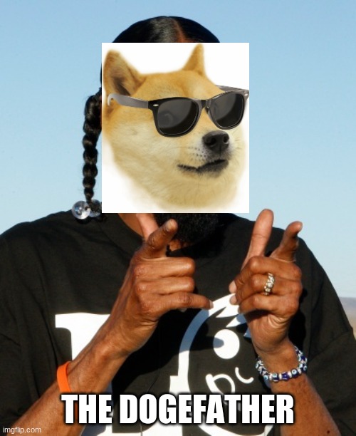 The DOGEfather | THE DOGEFATHER | image tagged in snoop dogg approves | made w/ Imgflip meme maker