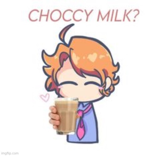 Senpai offers choccy milk, accept or decline . | made w/ Imgflip meme maker