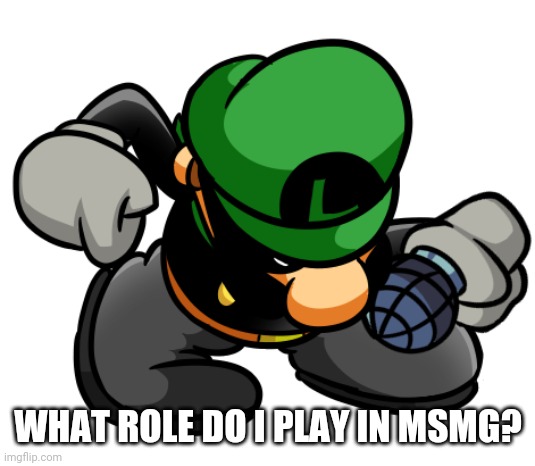 self succ | WHAT ROLE DO I PLAY IN MSMG? | image tagged in self succ | made w/ Imgflip meme maker