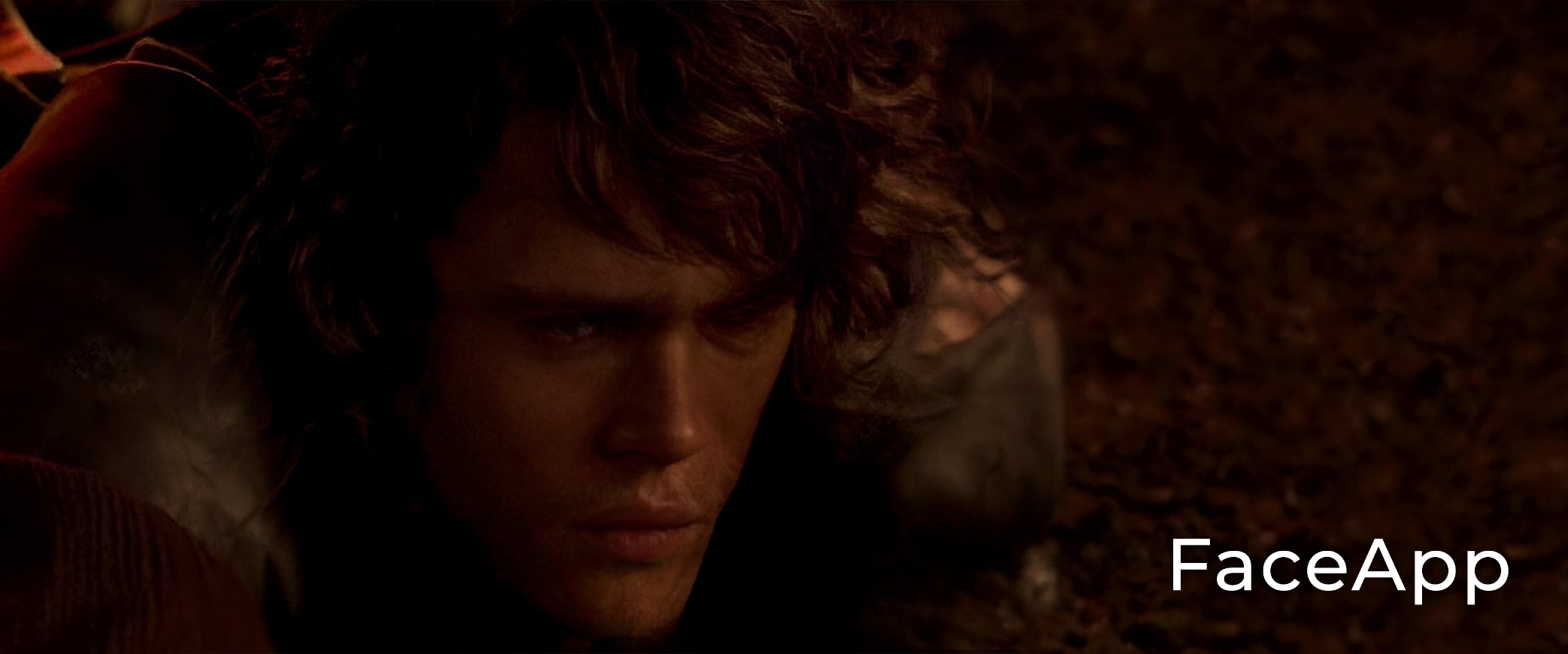 Anakin on Mustafar #3 Blank Meme Template