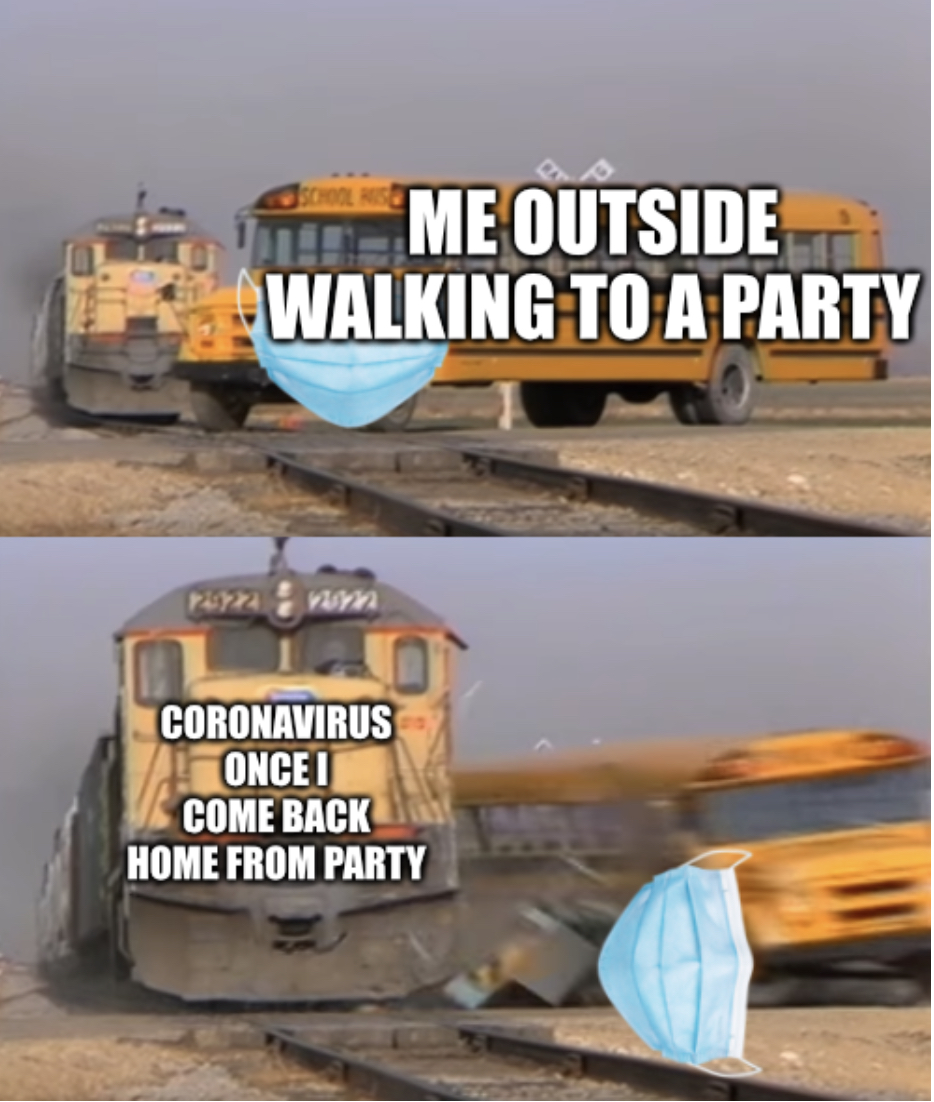 Coronavirus in a nutshell Blank Meme Template