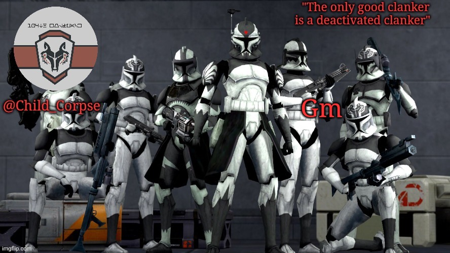 Child_Corpse's Wolfpack template | Gm | image tagged in child_corpse's wolfpack template | made w/ Imgflip meme maker